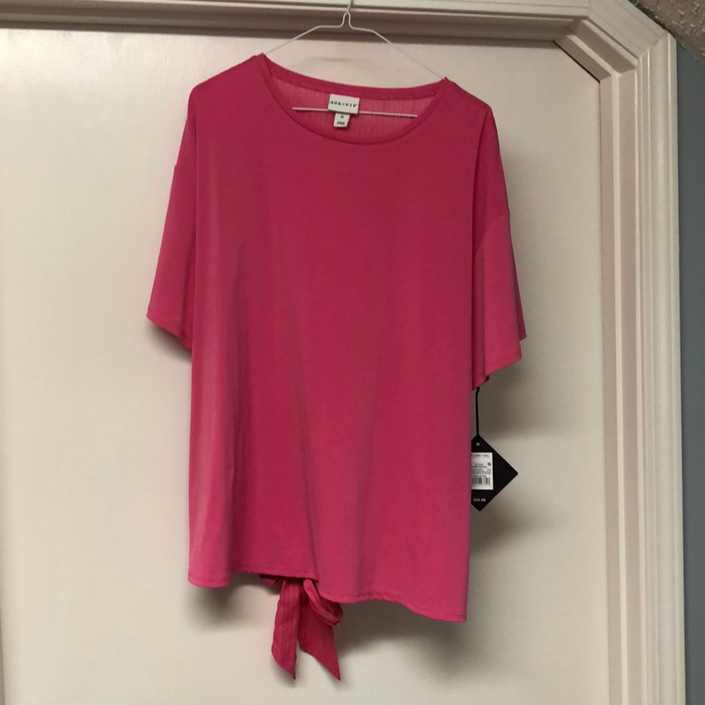 AVA & VIV 1X pink top